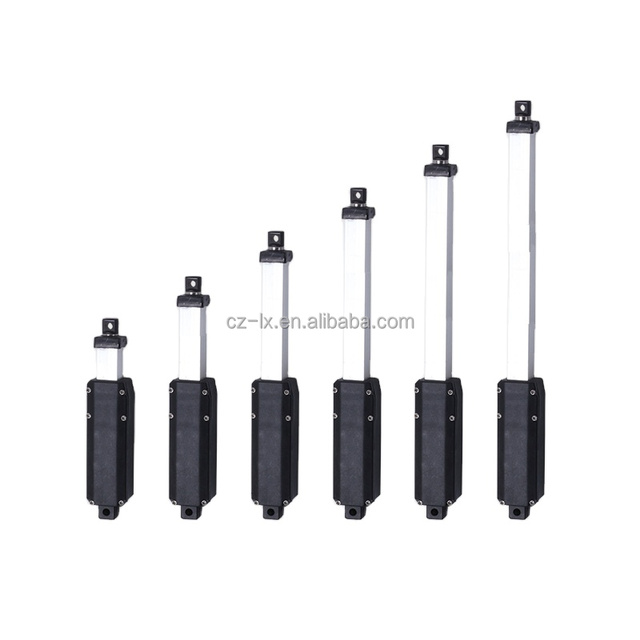 Custom Mini Waterproof Electric Micro Linear Actuators 12v 24v