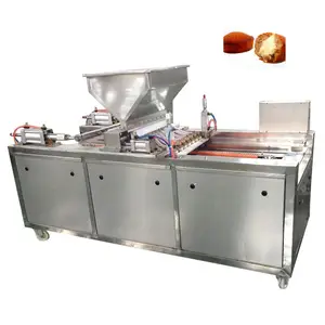 Commercial custard pie production line / cupcake making machine for sale