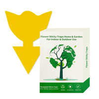 Piège à mouches des fruits jaune collant personnalisé, efficace, non toxique et inodore pour une utilisation intérieure et extérieure, protège les plantes
