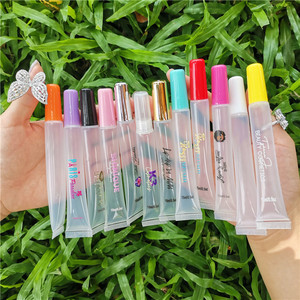 <span class=keywords><strong>Tube</strong></span> de gloss à lèvres en <span class=keywords><strong>plastique</strong></span> fin de 15 ml avec logo personnalisé, <span class=keywords><strong>transparent</strong></span>, faible MOQ 50 pièces, marque privée pour usage cosmétique - Product Image 6