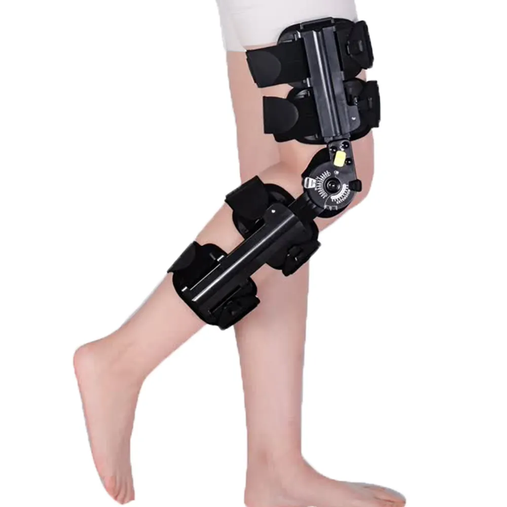 قابل للتعديل العظام الركبة منع الحركة هدفين الجبيرة جبيرة لإعادة تأهيل دعامة الركبة المفصلي العظام
