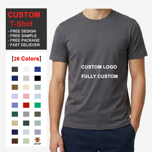 Camisetas Ecológicas Sostenibles Personalizadas, 230g, Algodón Puro, Fabricante, Venta al por Mayor, Camisetas Orgánicas Lisas - Product Image 1