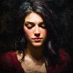 Peinture de portrait à partir de <span class=keywords><strong>photo</strong></span>, <span class=keywords><strong>peinte</strong></span> à la main à l'huile <span class=keywords><strong>sur</strong></span> <span class=keywords><strong>toile</strong></span> - Cadeau personnalisé pour enfant, famille, mariage - Impressionniste texturé - Product Image 6