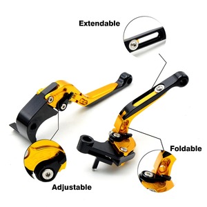 Levier d'embrayage de frein réglable pliable de moto CNC pour <span class=keywords><strong>Ducati</strong></span> <span class=keywords><strong>MONSTER</strong></span> 1200 <span class=keywords><strong>S</strong></span> R 1299 Panigale - Product Image 6