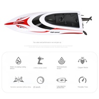 Nouvelle Arrivée Bateau Télécommandé 4 Canaux Haute Vitesse Électrique Étanche Modèle de Navigation Durable Bateau RC 1080p FHD Expert