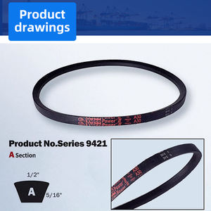 Kapıları dar V kemer SPA SPB SPC yüksek hızlı yağ geçirmez ve anti-statik kemer bağlı ve paralel v-kayışları ile özelleştirilebilir - Product Image 6