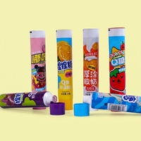 Tube de dentifrice vide en aluminium-plastique avec bouchon à vis, 12,7-35 mm, 40 ml, personnalisable avec impression UV pour marque privée, vente en gros