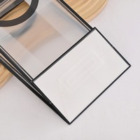 Sacs cadeaux en plastique transparent givré pas chers avec poignée, sacs de shopping réutilisables en PP transparent pour emballer les cadeaux