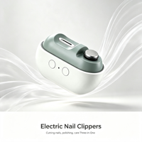 Coupe-ongles électrique professionnel multifonctionnel tout usage avec lame en alliage, ensemble de coupe-ongles pour salon de beauté, ensemble de manucure