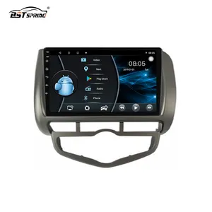 9 Inch Android Màn Hình Cảm Ứng Xe Media Video Player Đối Với HONDA JAZZ CITY 2006 Car Navigation Đài Phát Thanh