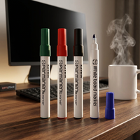 Lot de marqueurs permanents à alcool 6 mm en plastique, étanches, pour usage scolaire et de bureau, avec logo personnalisé, vente en gros usine