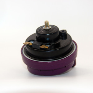 CHSKY-bocina de coche con sistema de Audio, bocina de 12V ABS púrpura, multitono y Claxon, 110-129db - Product Image 5