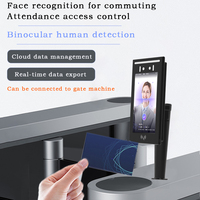 Reconocimiento facial profesional Sistema Android Multi-Idioma Verificación de identidad inteligente Control DE ACCESO Tiempo DE ASISTENCIA Biométrico