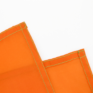 Sofort Lieferbar 3x5 FT Doppelseitig Siebgedruckte Fliegende Flagge Grüne Weiße Orange Kleeblatt-Flaggen aus Polyester - Product Image 4