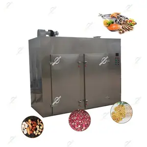 Máquina comercial de secagem e secagem de frutas e vegetais, 100kg, 100kg, comercial de carne, peixe e damasco