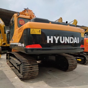 Vente directe usine – Excavatrice sur chenilles Hyundai 220LC-9S d'origine coréenne, en excellent état, en promotion – Excavatrices professionnelles - Product Image 2