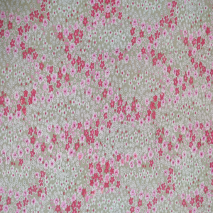 Tissu Georgette Brodé à la main avec des impressions sur soie - Product Image 1