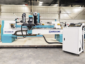 Usine en vente et <span class=keywords><strong>tour</strong></span> à <span class=keywords><strong>bois</strong></span> le moins cher avec système CNC industriel professionnel - Product Image 2