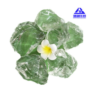 Blocs de verre décoratifs bleu marine pour aquarium, pierres de paysagisme avec galets de plusieurs couleurs, y compris le doré - Product Image 6