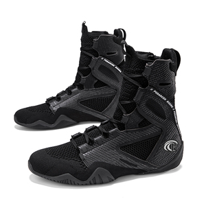 <span class=keywords><strong>Botas</strong></span> de Boxeo y <span class=keywords><strong>Lucha</strong></span> Profesional para Levantamiento de Pesas, Transpirables, Resistentes al Desgaste, con Suela de Goma Antideslizante, <span class=keywords><strong>Botas</strong></span> de Fitness para Hombre - Product Image 6
