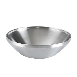 Stainless Steel Bowl 304 V-Shaped Durable For Hotel Use Child Safe Solid Color - Product Image 2