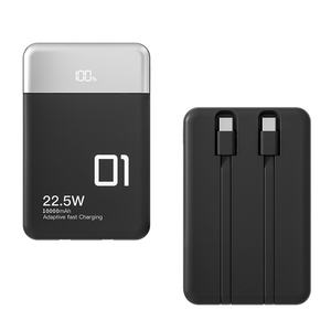 Estación de Energía Portátil de Gran Capacidad de 10000 mAh con Cargador Súper Rápido de 22.5 W, Banco de Energía de Viaje con Pantalla LED - Product Image 5