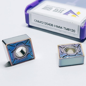 CNC Turning Tool <strong>CNMG</strong> 120404 120408 Tungsten Carbide <strong>Inserts</strong> with PVD Coating for Stainless Steel OEM Customization - Product Image 5