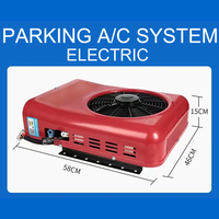 Climatiseur de stationnement électrique 12V/24V pour camion, climatiseur de stationnement électrique pour camion, refroidisseur de stationnement pour camion