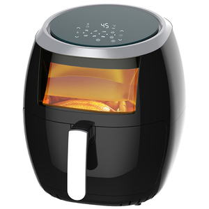 4L 1350W 11V 220V Mti-fonction Air Fryer Sans Huile <span class=keywords><strong>Santé</strong></span> Friteuse Cuisinière Smart Touch LCD Deep Pizza Fryer - Product Image 3