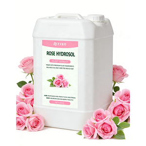 100% чистая и натуральная лавандово-дамасско-розовая цветочная вода с гидрозолом дамасской розы, жидкий спрей для ухода за кожей лица и тела - Product Image 1