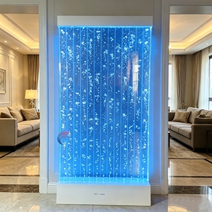 Panel de Burbujas de Agua LED RGB Acrílico Comercial, Fuente de Pared Decorativa, Separador de Ambientes para Comedor y Bar - Product Image 3