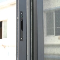 Ventanas Corredizas de Aleación de Aluminio a Prueba de Robos con Diseño Americano Personalizado, Rejilla Magnética, Aislamiento Térmico Moderno, Energy Star