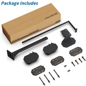 AMBITION Marches de remorque de bateau avec main courante Tapis antidérapant en EVA Capacité de 450Lbs recommandée pour des hauteurs d'étrave jusqu'à 43 ". - Product Image 5