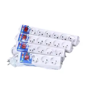 Power Strip Mannelijke Opladen 3-Pins Elektrische 1/2 Metalen Doos Vloer Machine Pop-Up Oplader Ventilator 13 Amp Surge Dockingstation Met Stopcontact