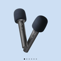 Microphone musical MIJIA K, version grand écran, lot de 2, pour karaoké à domicile, articles ménagers intelligents