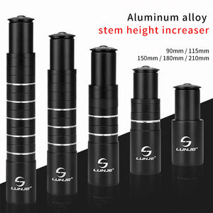 LUNJE Extension <span class=keywords><strong>de</strong></span> la tige <span class=keywords><strong>de</strong></span> fourche <span class=keywords><strong>de</strong></span> vélo MTB Adaptateur <span class=keywords><strong>de</strong></span> <span class=keywords><strong>rehausseur</strong></span> <span class=keywords><strong>de</strong></span> <span class=keywords><strong>guidon</strong></span> 28.6*90/115/150/180/210mm Adaptateur <span class=keywords><strong>de</strong></span> <span class=keywords><strong>rehausseur</strong></span> <span class=keywords><strong>de</strong></span> <span class=keywords><strong>guidon</strong></span> <span class=keywords><strong>de</strong></span> vélo - Product Image 5
