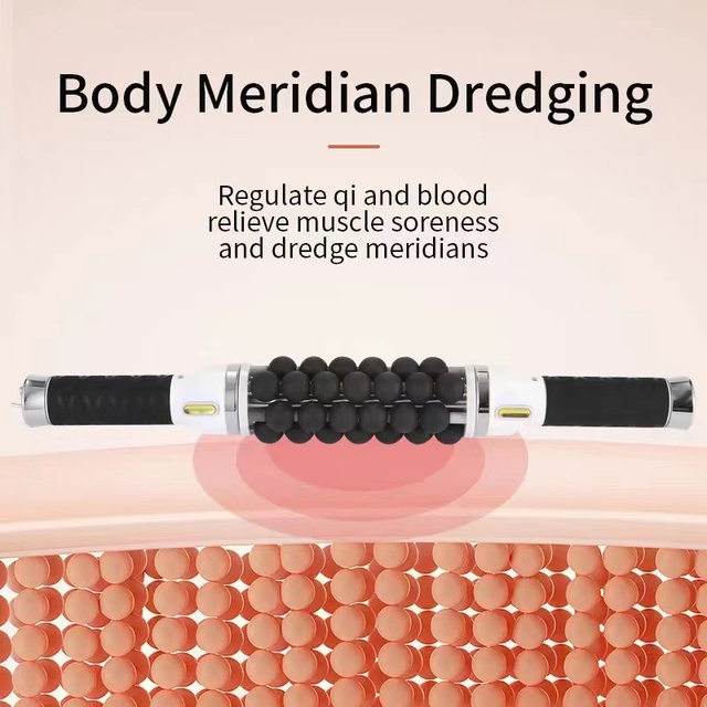 Unlimite Speed Vibration Rolling Massage Devices Electric Home Use Relaxing Celulite Remover Body Roller Massager