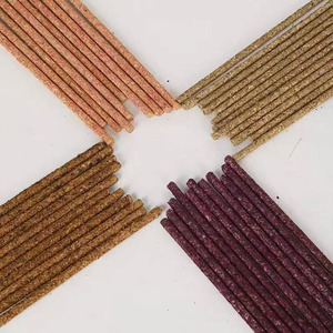 Bastoncini di incenso fiori fatti a mano naturali personalizzati di gelsomino rosa di lavanda osmanto di bambù incenso per la meditazione aromaterapia - Product Image 1