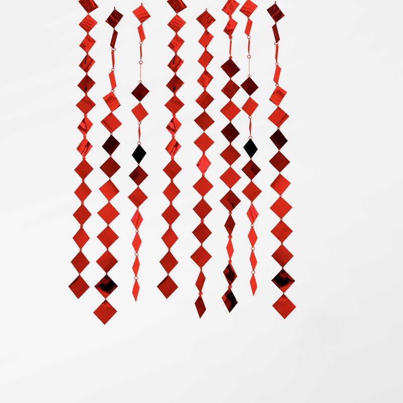 Rouge (en forme de diamant)
