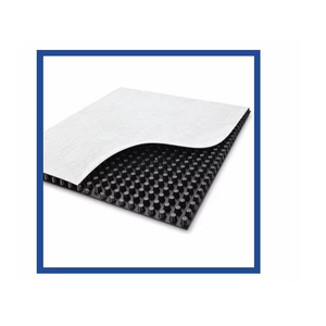 Tapis de drainage alvéolé en PEHD composite, système de drainage imperméable pour fondations, sous-sols, toitures, jardins, tunnels et protection souterraine - Product Image 2
