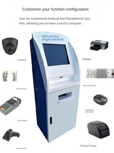 Terminal de Autoservicio, Máquina Multifunción para Consultar, Recoger y Imprimir Tickets, Personalización para Oficinas y Salas, Fabricantes, Pantalla Táctil - Product Image 3