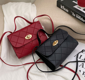 Tas persegi kecil murah tas bahu selempang wanita kecil dompet wanita kulit Pu dompet mewah dan tas tangan kecil untuk wanita