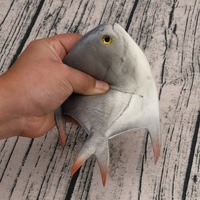 Décoration de poisson artificiel écologique de 21,5 cm, modèle de poisson artificiel pour la maison, les fêtes, les hôtels et les restaurants - Léger et durable