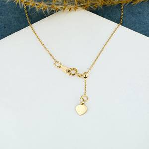 18k Solid Gold Natural Diamond Bezel Set Oval or Pear Shape <b>Adjustable</b> Drawstring <b>Bracelet</b> - Product Image 6