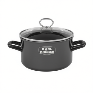 KARL KRGER Roasting Pot Brillant 24 Cm With Lid For Oven Use - Product Image 2