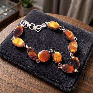 กำไลตาเสือคริสตัลหัตถกรรมหินธรรมชาติสร้อยข้อมือตาเสือ - Product Image 3