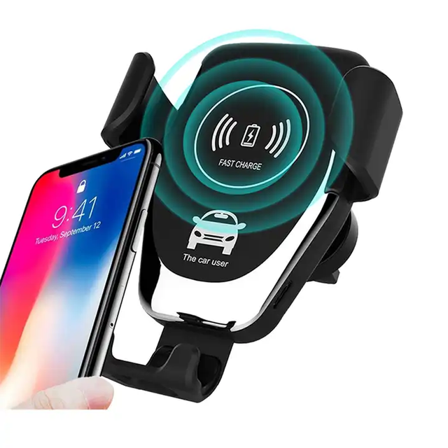 Best Seller Car Wireless Charger Phone Holder 10W Fast Charging Wireless Charger Car Mobile Phone Holders