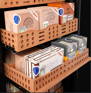 Refrigerador para Vinos, Enfriador, Humidor para Cigarros, Gabinete Compacto Independiente, Nevera para 103 Botellas, Control Digital, Puerta de Vidrio Bx-308 - Product Image 3