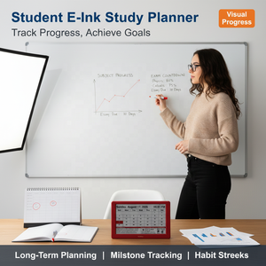 Reloj Calendario Inteligente Kylendar para Estudiantes, Planificador con Pantalla de Tinta Electrónica, Organizador de Horarios de Curso, Control de Tareas, Sin Luz Azul, Recordatorio de Exámenes para Estudio - Product Image 2