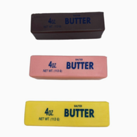 Jouet géant en PU souple et moelleux en forme de bâton de beurre – Anti-stress sensoriel à récupération lente pour soulager l'anxiété et le stress – Jouet à presser